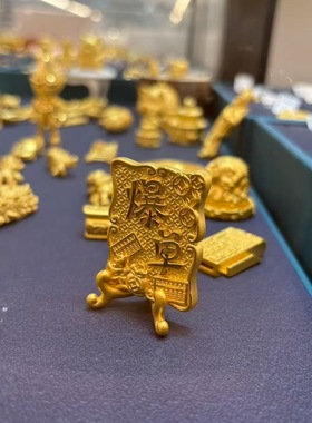 新款发财暴富天天爆单小相框实用开店开业礼新店办公室摆件魔力胶