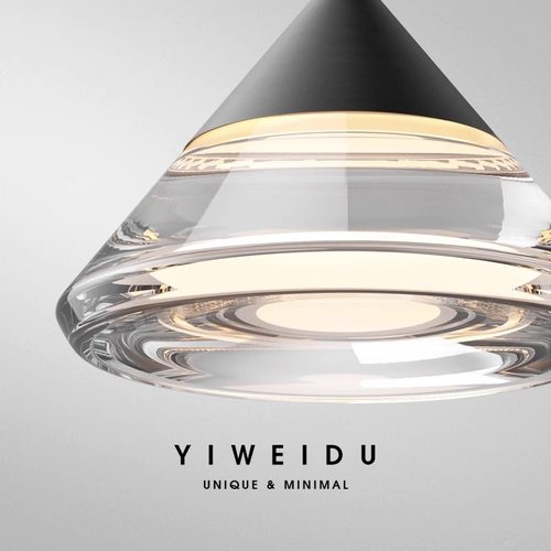 意式轻奢床头卧室小吊灯2025新款现代极简高级感玄关装饰长吊线灯 - 图2