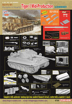 Sergeant model Veron 6700 1 35 Tiger type tank mid-type with anti-magnetic armour assembly model