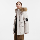 【骆驼】加厚工装派克羽绒服