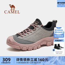 Camel Outdoor Shoes Women 2023 Winter New Sport Wear Non-slip Hiking Shoes Comfort Mountaineering Casual Shoes Women