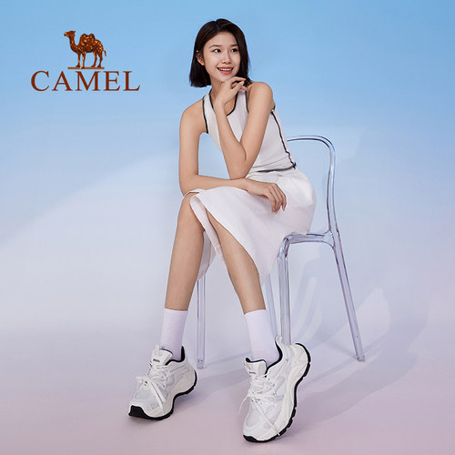 王俊凯同款骆驼老爹鞋星系女款运动鞋2025新款鞋子女鞋厚底小白鞋 - 图1