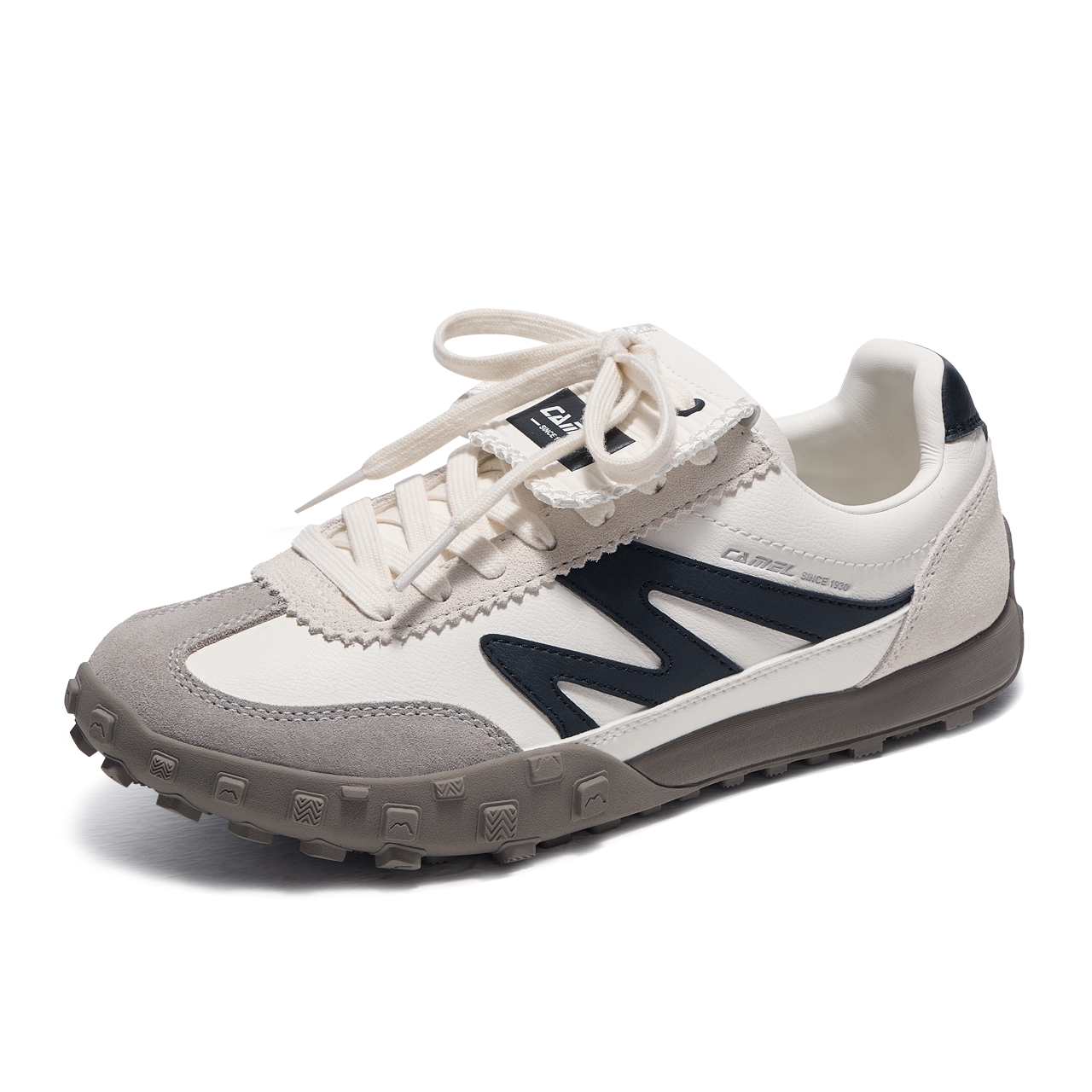 骆驼山海翻盖版女款运动鞋2025秋冬新款休闲鞋女鞋复古德训鞋板鞋 - 图3