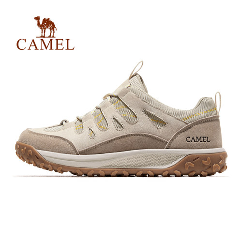 骆驼户外登山鞋男鞋2026春夏新款运动鞋舒适耐磨防滑登山徒步女鞋 - 图0