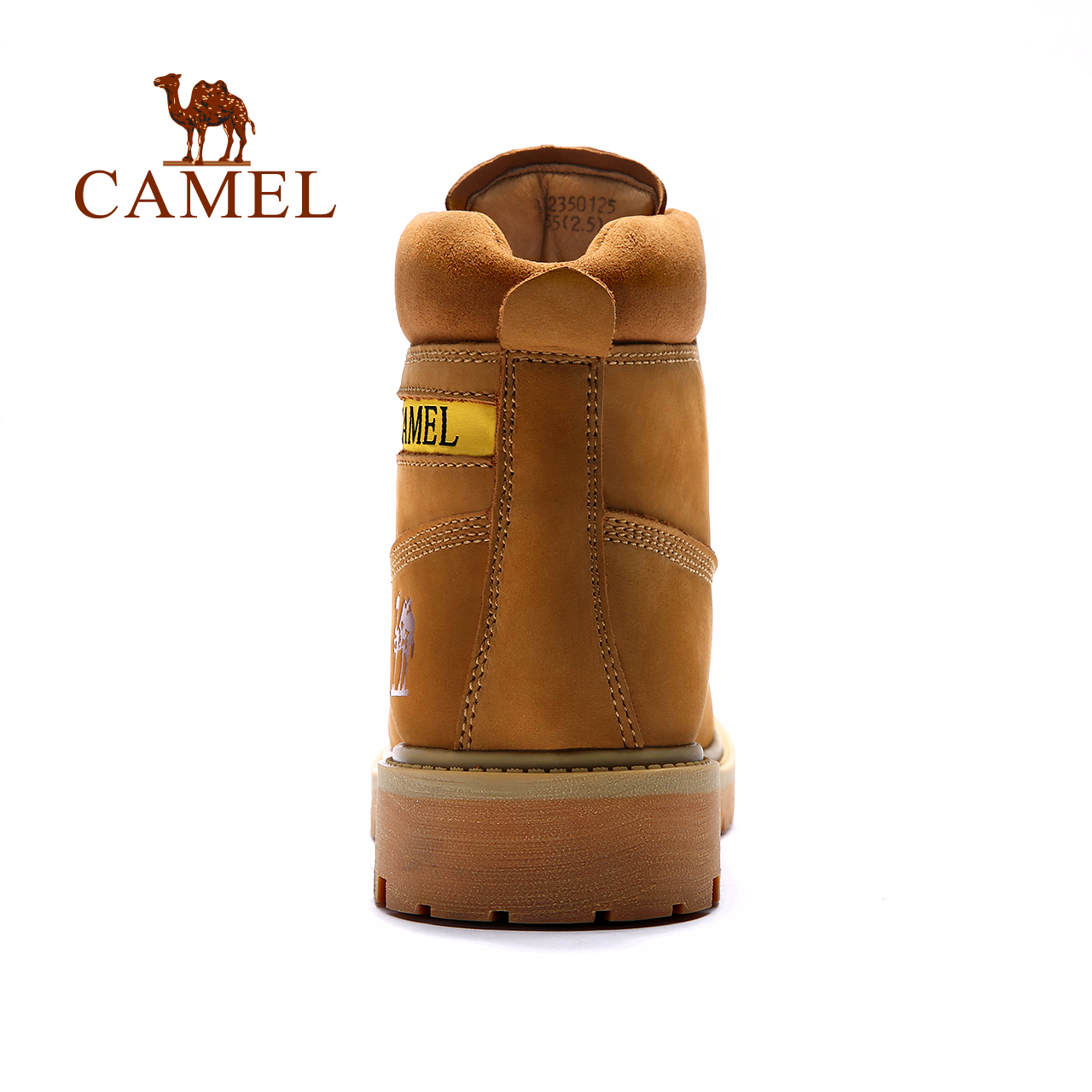 秋冬磨砂牛皮高幫工裝鞋防滑耐磨大黃靴 駱駝戶外休閑男鞋 CAMEL 秋冬磨砂牛皮高幫工裝鞋防滑耐磨大黃靴 駱駝戶外休閑男鞋 CAMEL