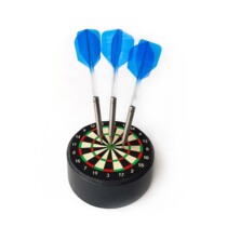 Portable MINI Numbness Dart Target Darts Base 10cm Diameter Small Hemp Target Dart Show Shelf