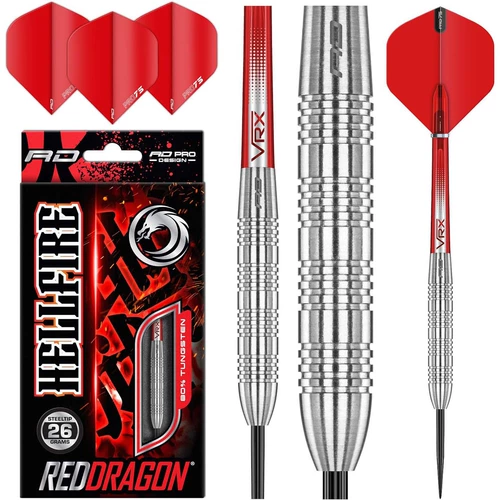 Red Dragon Hello Fire Red Dragon's Hell's Fire Series Tungsten Steel Dart Professional Competition Hard Dart