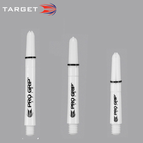 TARGET PRO GRIP SPIN系列飞镖杆 黑白透明色旋转型尼龙飞镖杆 - 图0