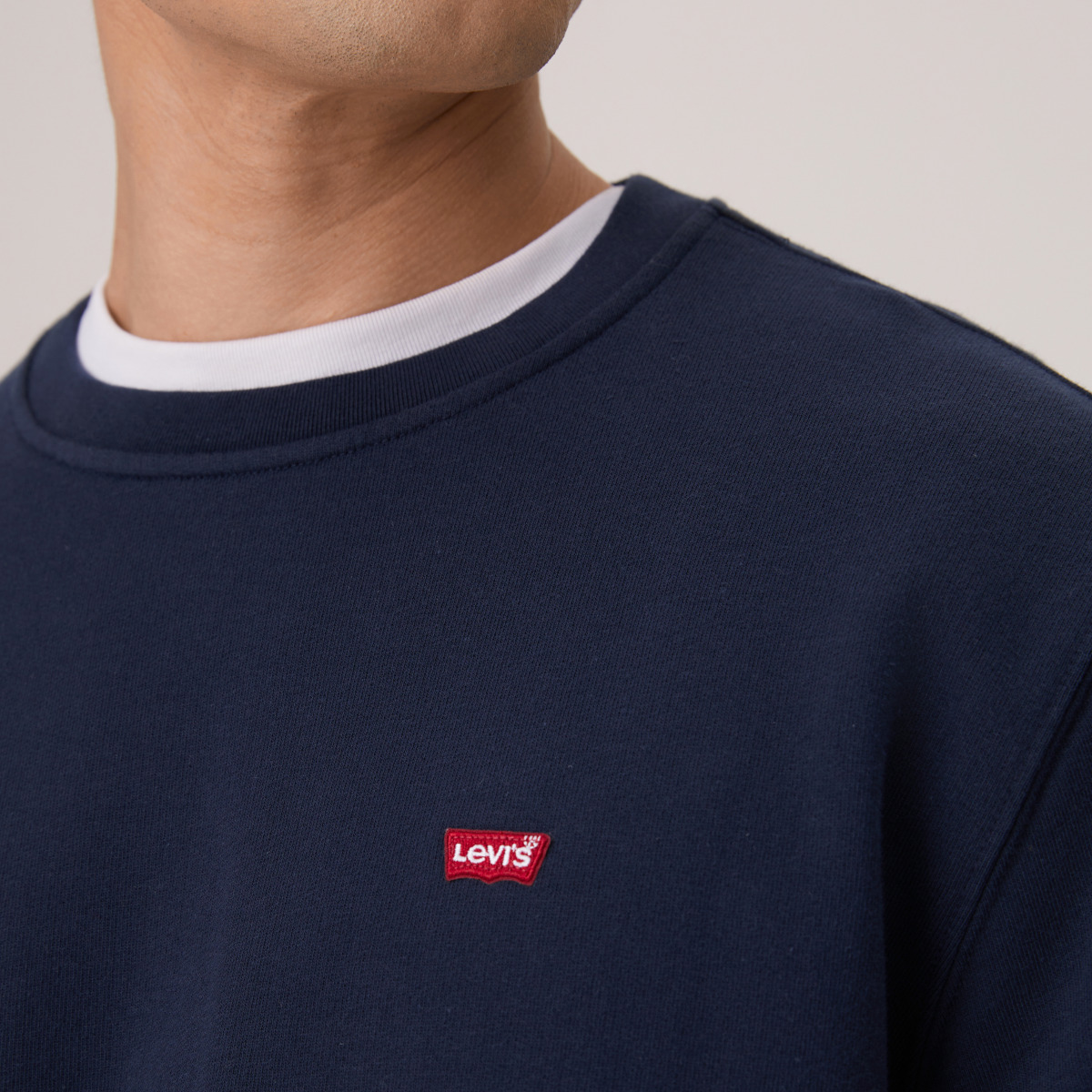 商场同款Levi's李维斯25年秋冬新款男士针织休闲长袖卫衣35909 - 图3