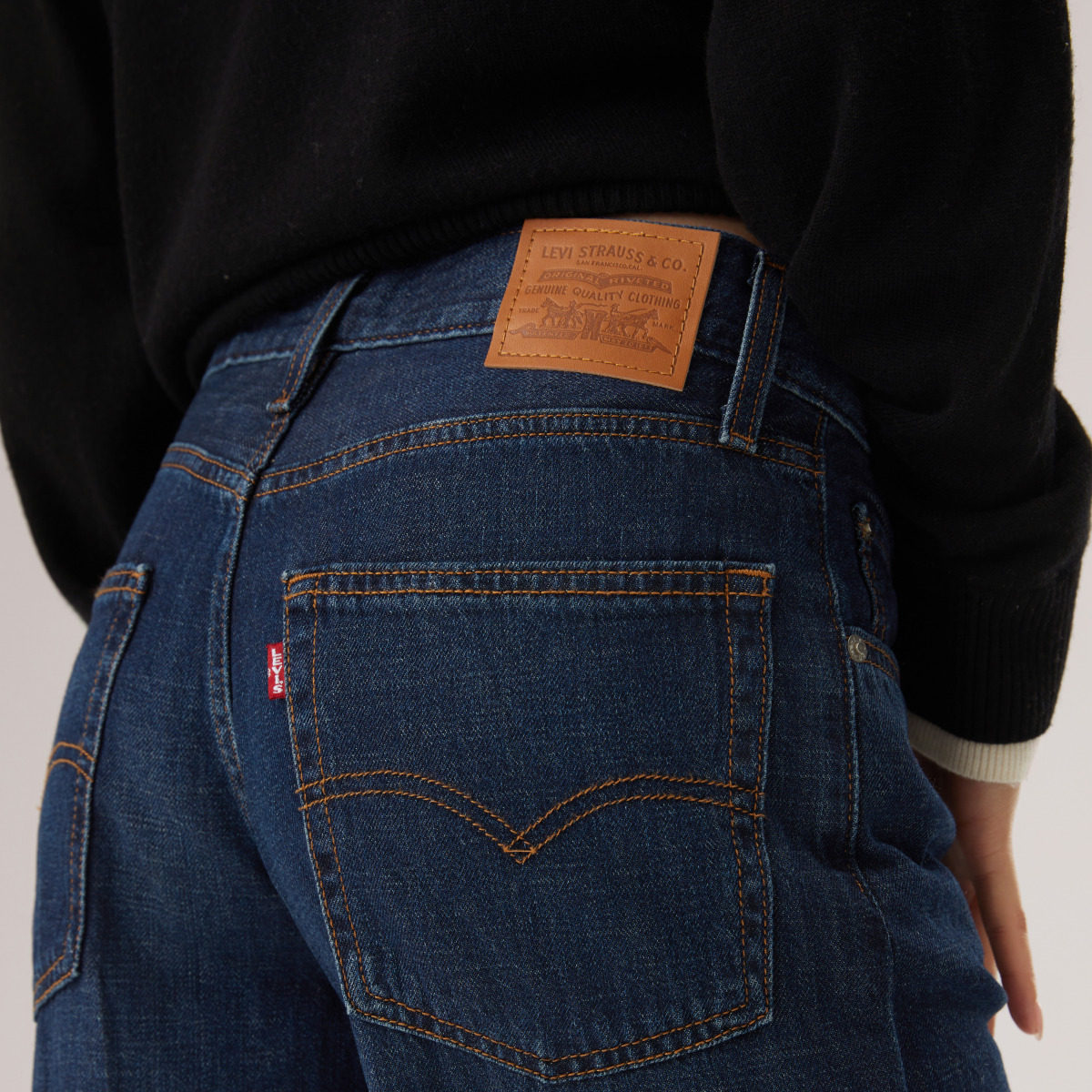 【商场同款】Levi's李维斯25年秋冬新款女士Baggy直筒牛仔裤A3494,淘宝优惠券,粉丝福利购,淘宝优惠卷