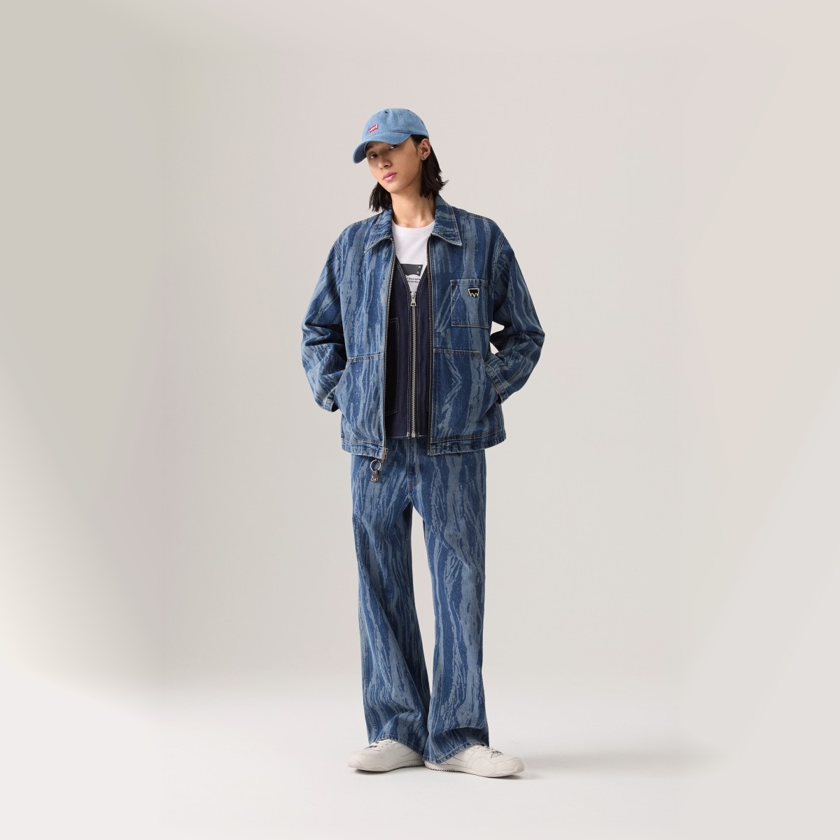 【商场同款】Levi's李维斯滑板系列男士美式翻领牛仔夹克A5732,淘宝优惠券,粉丝福利购,淘宝优惠卷