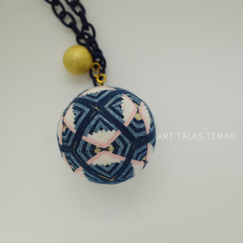 【马若雷勒蝴蝶】手鞠成品挂饰|手工制作 日本进口植染线 伴手礼 - 图1