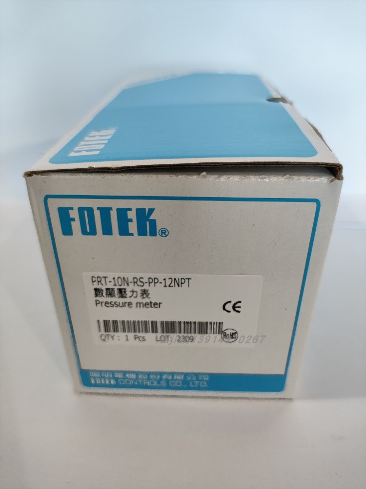 FOTEK台湾阳明PRS-10N-RS-PP-12NPT压力表传送器多功能数显压力表 - 图1