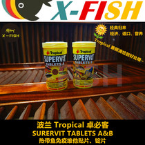 ZhuMust Guest patch ingots Feed Light Fish Rat Fish Heterotypic color increasing Immune Vitamin Feed Tropical Fish Feed