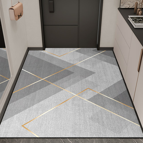 地垫入户门垫进门门口脚垫厨房防滑防油可擦免洗pvc垫子家用地毯 - 图0