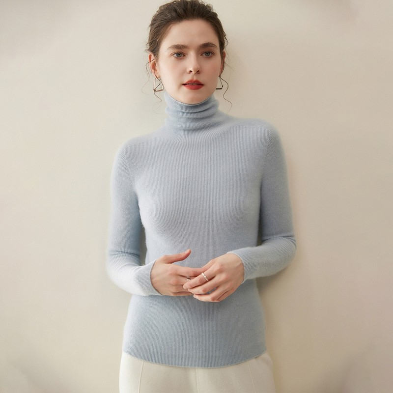 小山羊绒衫女高领修身套头针织打底衫通勤穿搭毛衣百搭,淘宝优惠券,粉丝福利购,淘宝优惠卷
