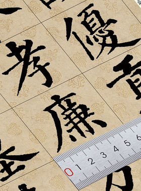 翁同龢 楷书 诏举孝廉方正俞君墓志 书法装饰临摹 单字练习字帖