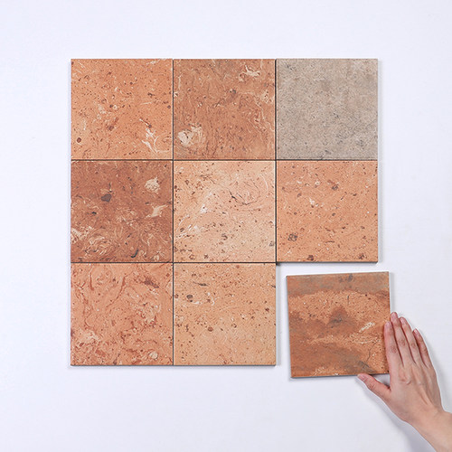 陶土老红砖瓷砖复古地砖背景墙砖咖啡厅阳台商用餐厅工装用砖中古 - 图2