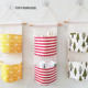 Canvas storage hanging bag wall storage bathroom storage bag two bags multiple bags hanging bag door storage bag hanging bag