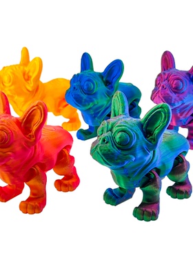 网红3D打印小狗沙皮狗摆件