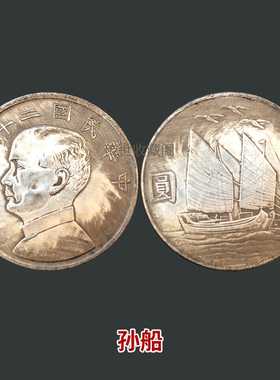 银元真品民国三年八年收藏级古董