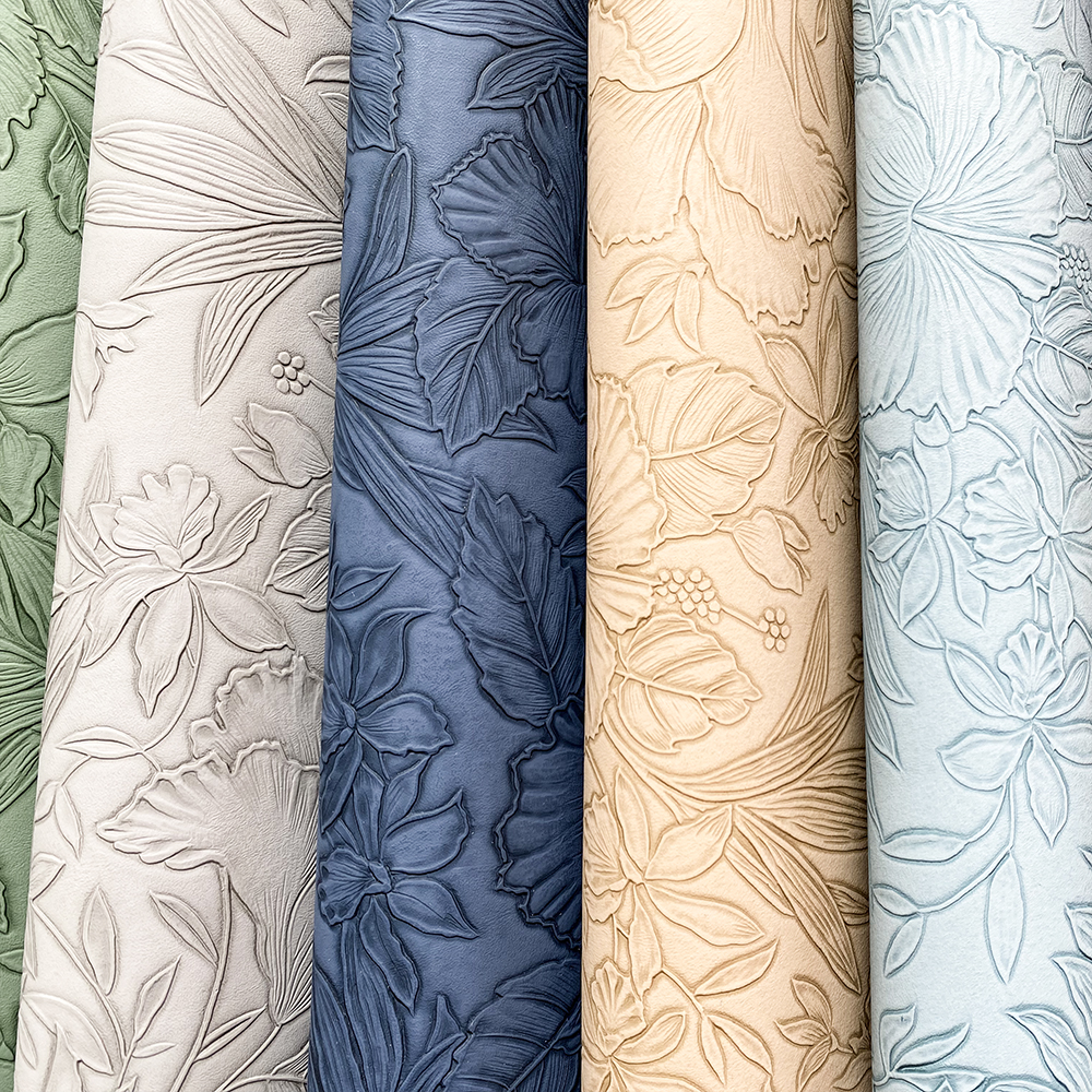 圆桌餐垫隔热垫高级感桌垫酒店餐厅西餐布垫新中式复古扇形碗垫子 - 图1