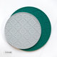 Retro thermal insulation pad silicone dining table anti-scalding pot pad coaster