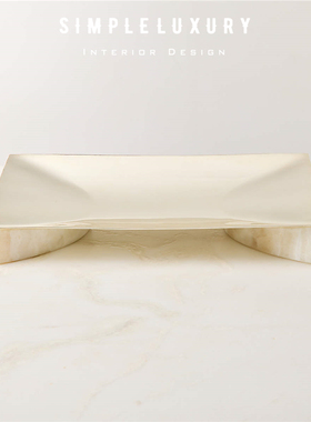 印度制浮光流转玛瑙托盘摆件