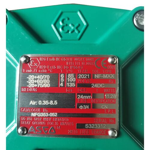 【议价】ASCO膜片电磁阀 8353 NFG353A044V.24/DC NFG353A047.115 - 图1