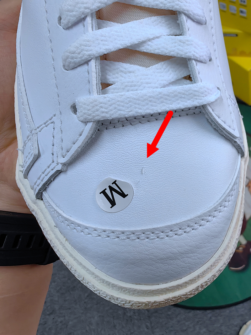 Nike耐克 BLAZER LOW男子开拓者低帮复古防滑休闲板鞋DV0801-100-图1