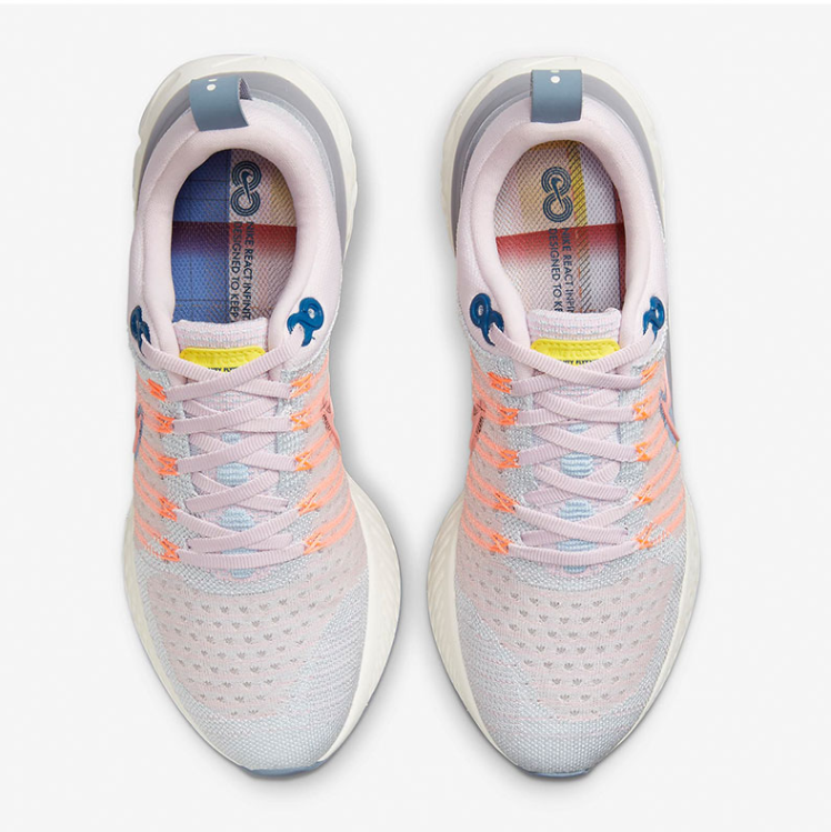 Nike/耐克2022年春季REACT INFINITY RUN 2女子跑步鞋DH2497-600 - 图3