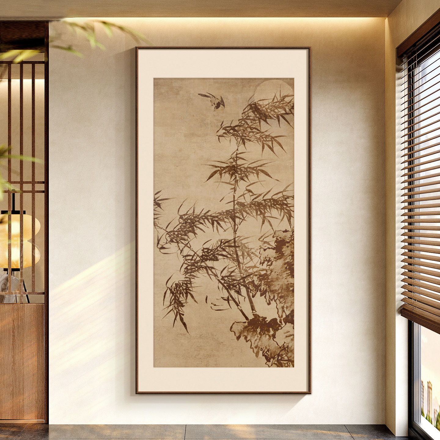 宋代美学禅意玄关山水画新中式入户走廊过道背景墙装饰画书房挂画,淘宝优惠券,粉丝福利购,淘宝优惠卷