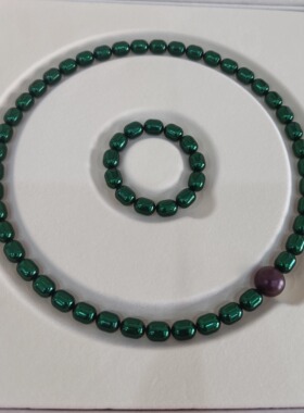 慈华石慈华臻品艾灸石稀土项链