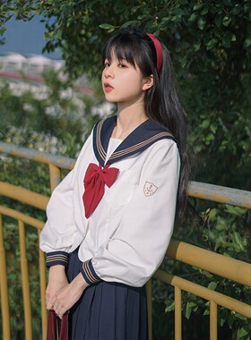 店内水手服同款领结合集