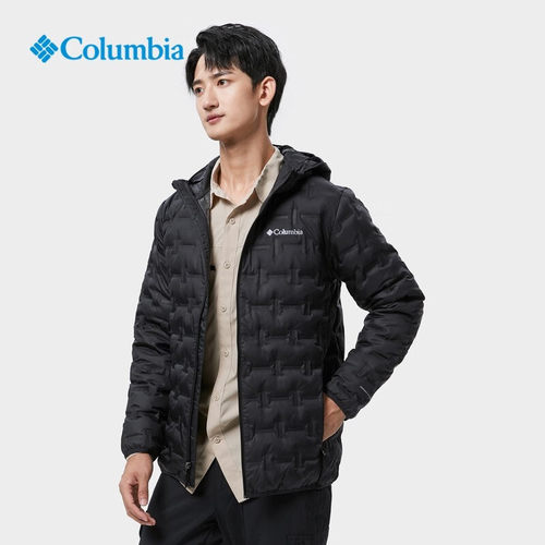 25秋冬新品哥伦比亚户外男防跑绒热能保暖羽绒服WE6610/8412/4253 - 图0