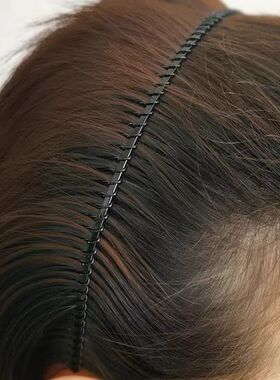 新品发额插梳发卡U形夹子簪子发梳刘海老式带齿发箍碎发铁丝