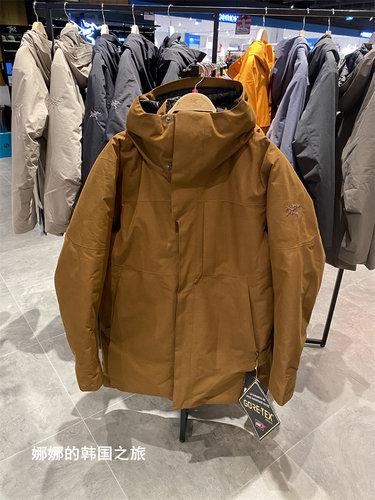 代购ARCTERYX始祖鸟连帽防水风保暖羽绒服大衣Therme Parka25879 - 图2