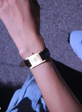 牛皮皮带式装饰手链手环男女