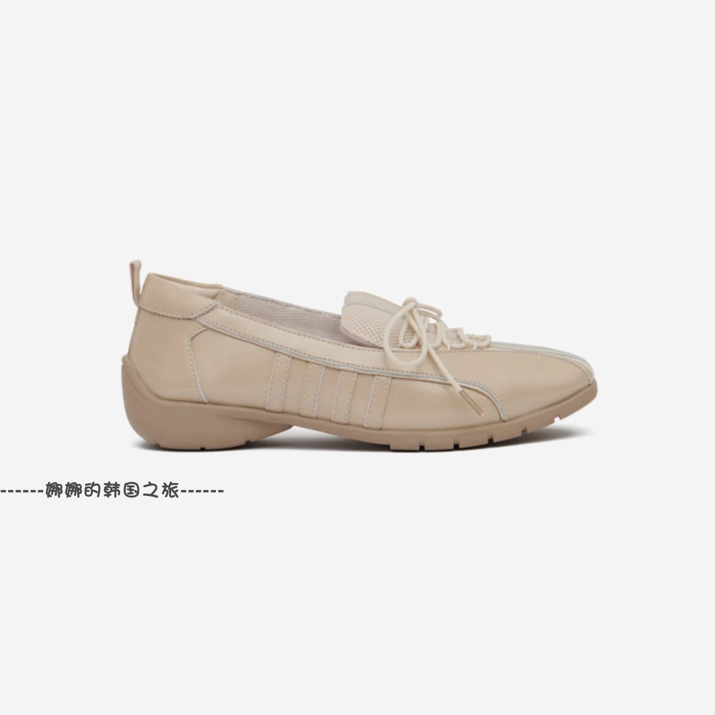 韩国代购rockfish 蝴蝶结绑带芭蕾舞鞋平底小皮鞋 百搭日常单鞋 - 图3