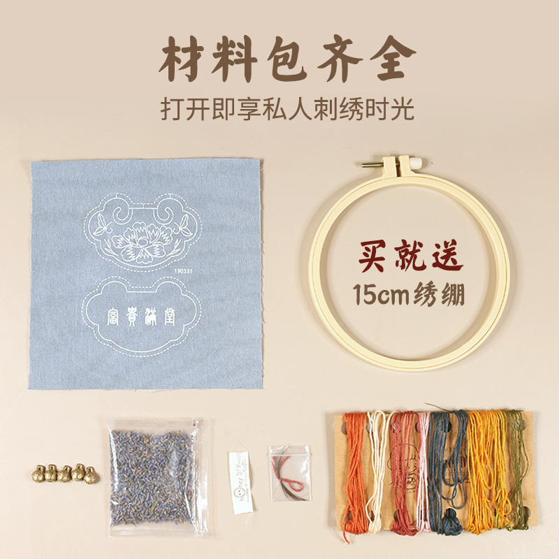 哈尼手工胎发纪念品制作新生婴儿长命锁吊坠宝宝胎毛纪念品diy - 图1