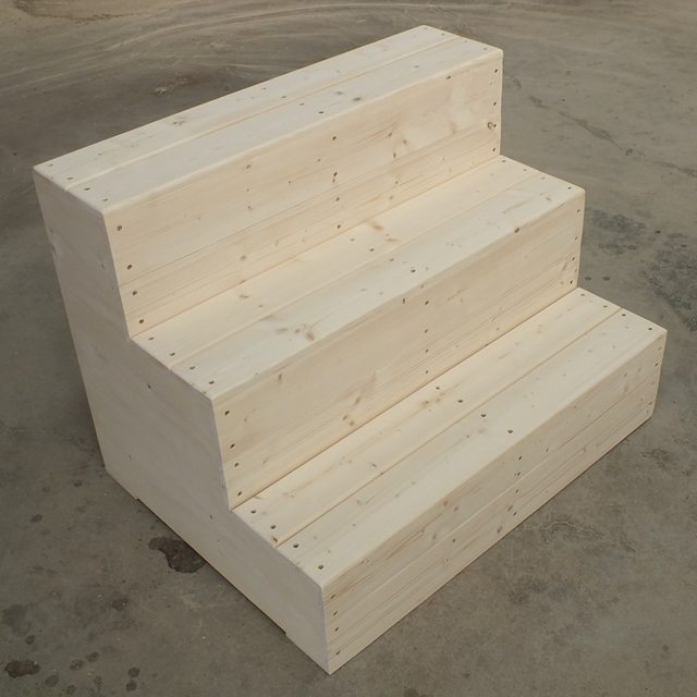 Solid wood ladder, two-story ladder and three-story ladder can be customized