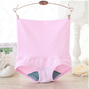 ຜູ້ຜະລິດ AB underwear tummy control pants antibacterial health care pure cotton women's high waist postpartum body shaping buttocks tummy control underwear