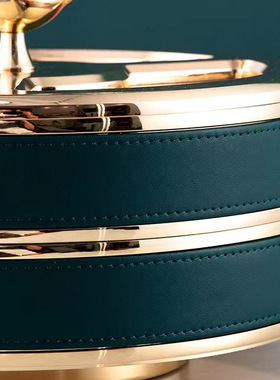 干果收纳盒客厅茶几坚果糖果盒轻奢干果盒带盖家用零食盒瓜子干果