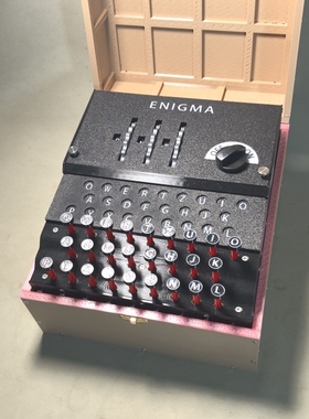 二战复古恩尼格码机械密码机模型3d打印模型非金属馆藏摆件1:1