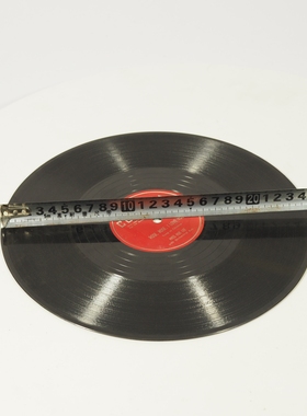 哥伦比亚78转黑胶姚莉玫瑰我爱你