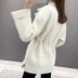 Áo khoác lông nữ thanh lịch mùa thu đông 2019 mới dành cho nữ áo len ngắn giả nước rất cổ tích thời trang - Áo khoác ngắn áo khoác nữ form rộng Áo khoác ngắn