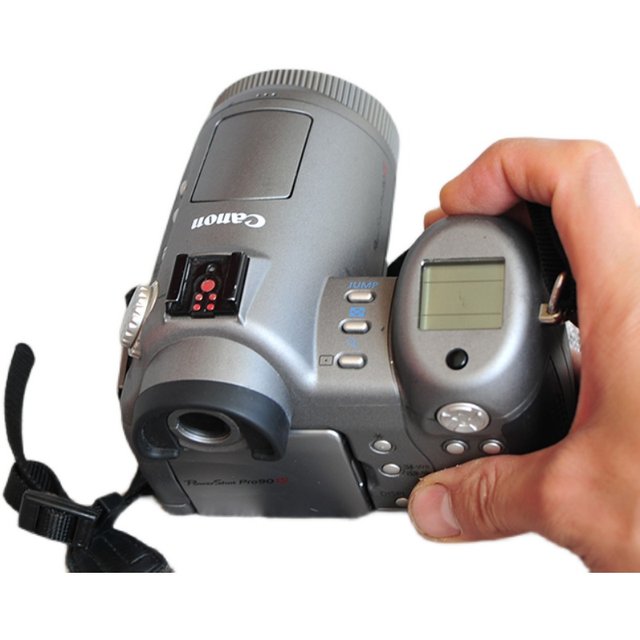 Canon pro90isccd digital camera retro student