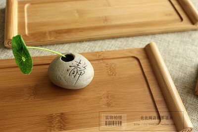 竹制小茶盘日式茶托拍摄拍照摆拍食品茶叶摄影道具装饰背景 虎窝淘