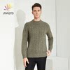 Off-season clearance men's crew neck cashmere sweater