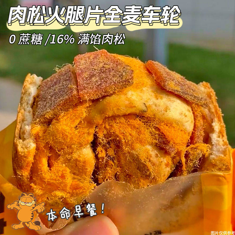 【巨推荐】肉松全麦面包健康无添加零食品早餐速食办公宿舍一整箱,淘宝优惠券,粉丝福利购,淘宝优惠卷